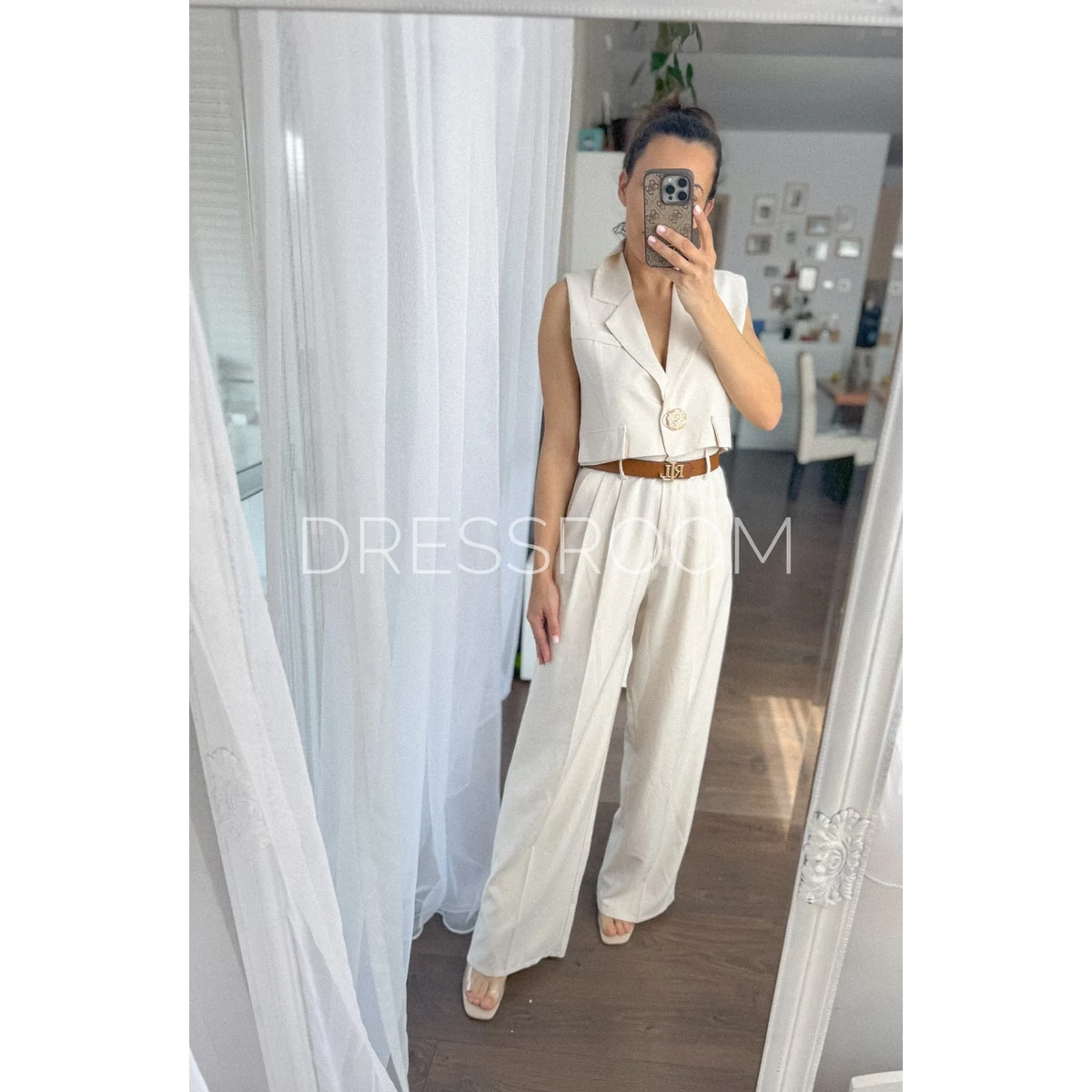 MOLLY - Mellényes szett - Beige