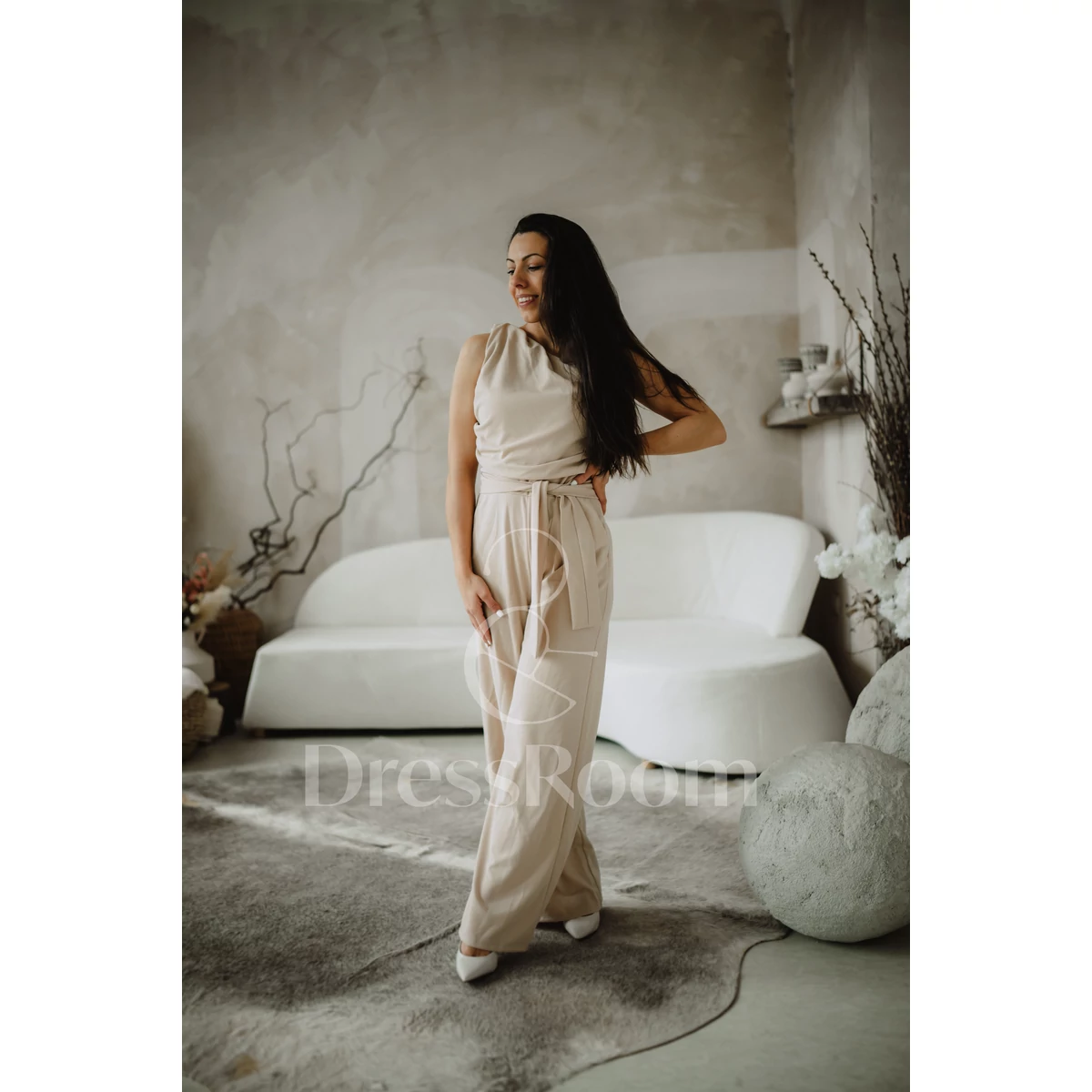 HAPPYPINK overall - Krém