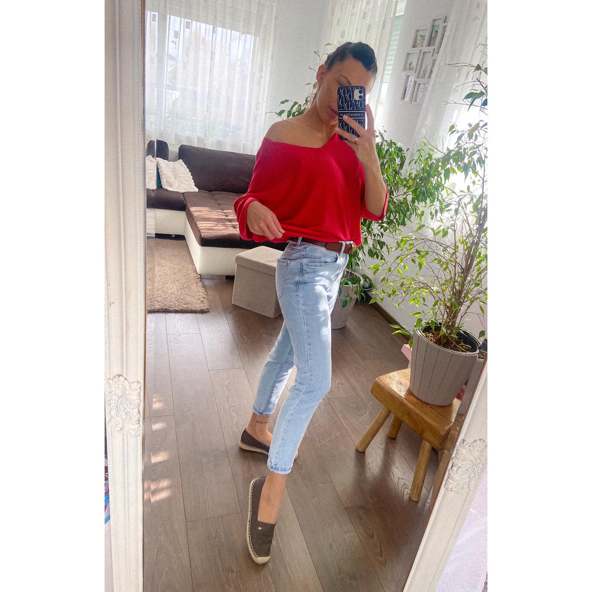RETRO MOM jeans farmernadrág