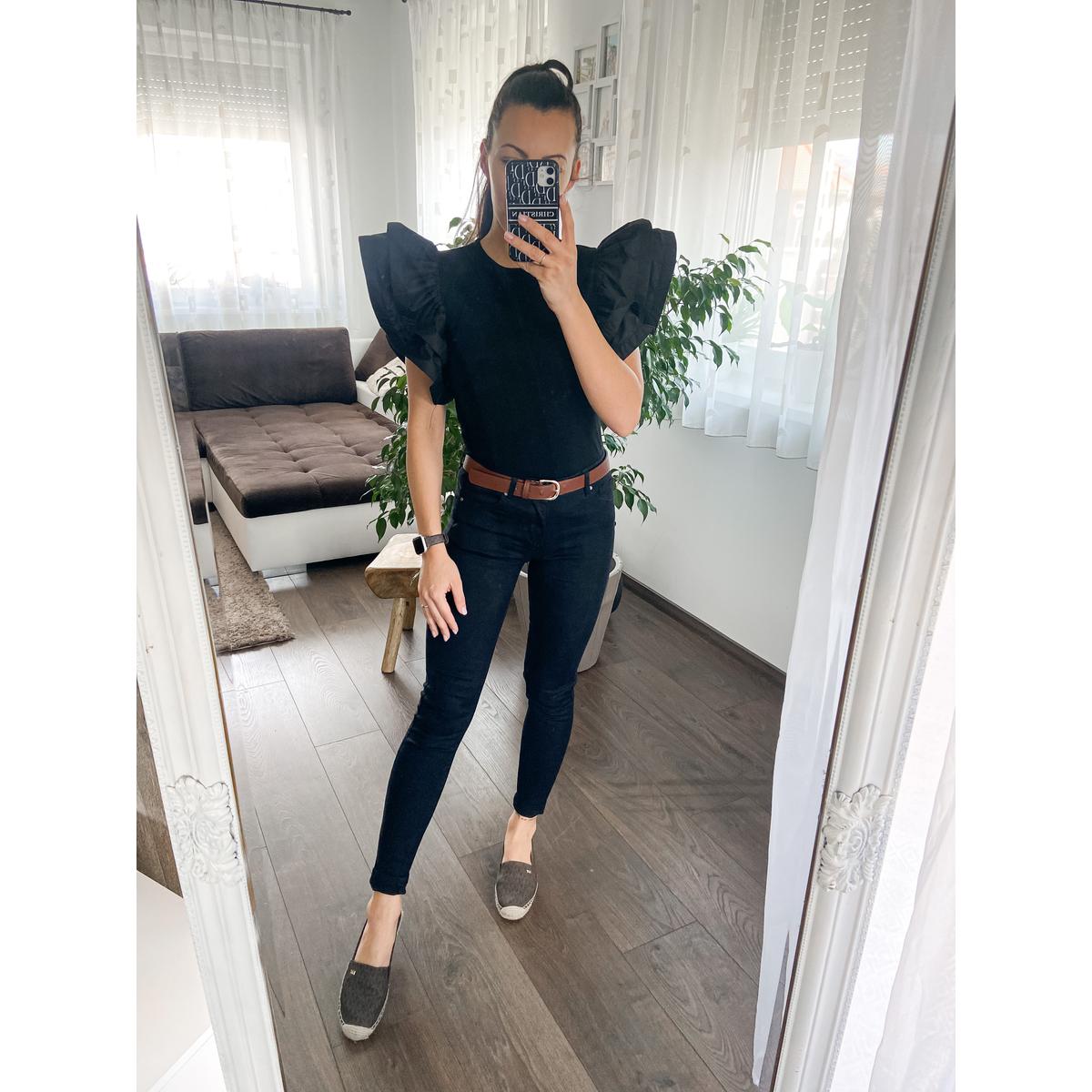 BRIENNA fekete skinny farmer 