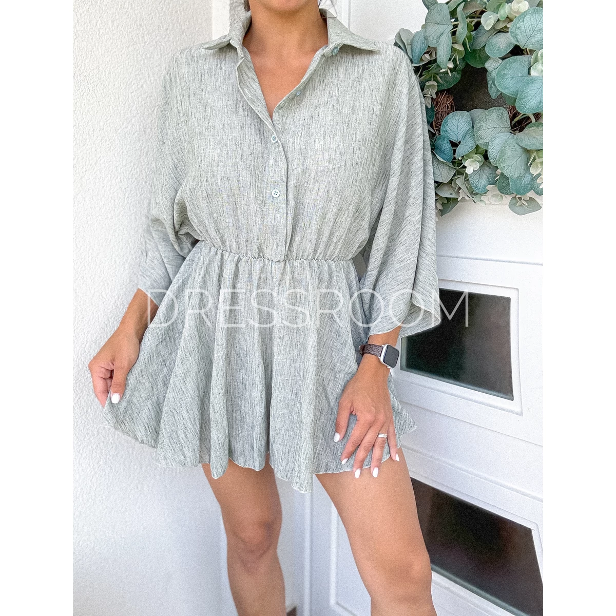 LEIN vászon overall - Khaki