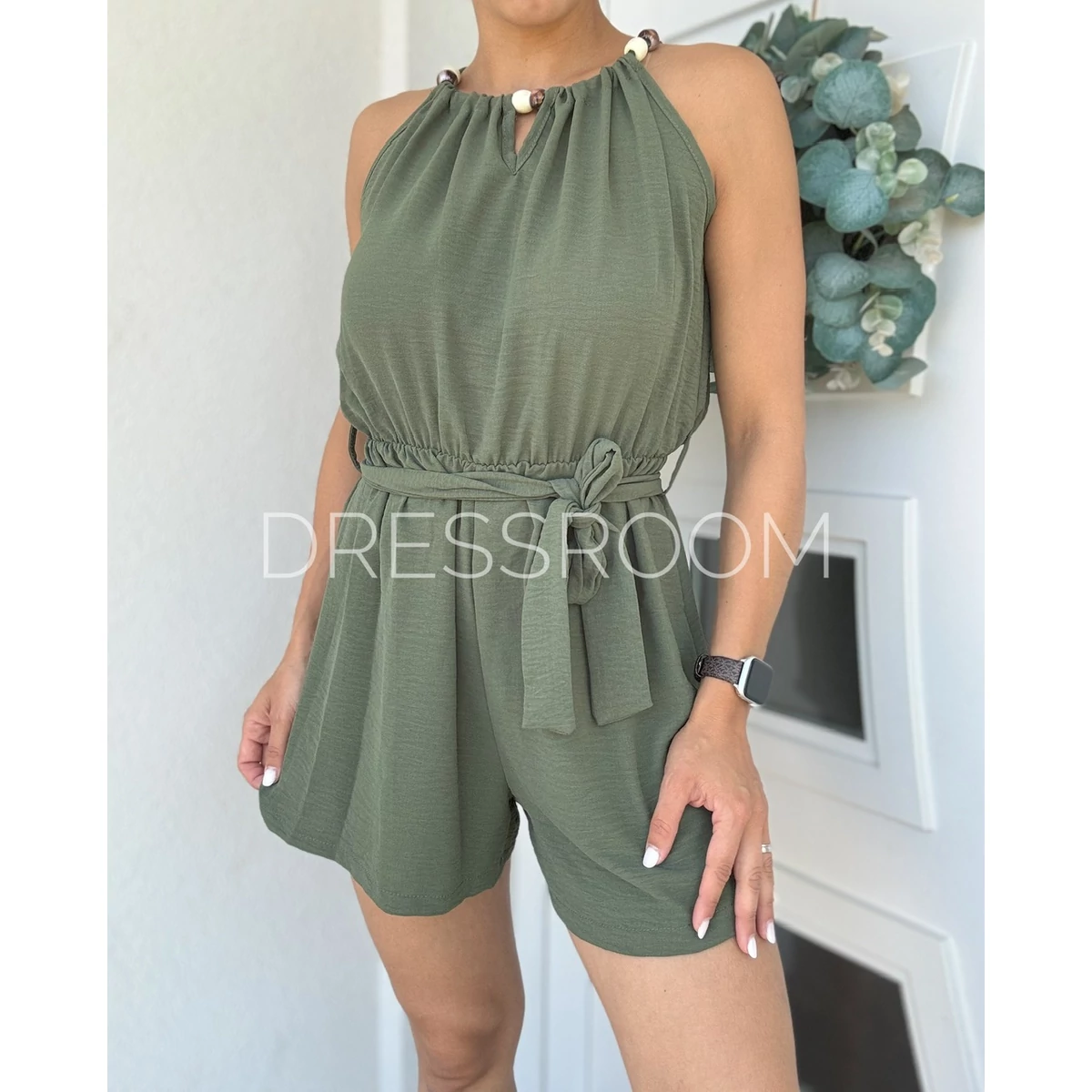 FLORTY overall - Khaki