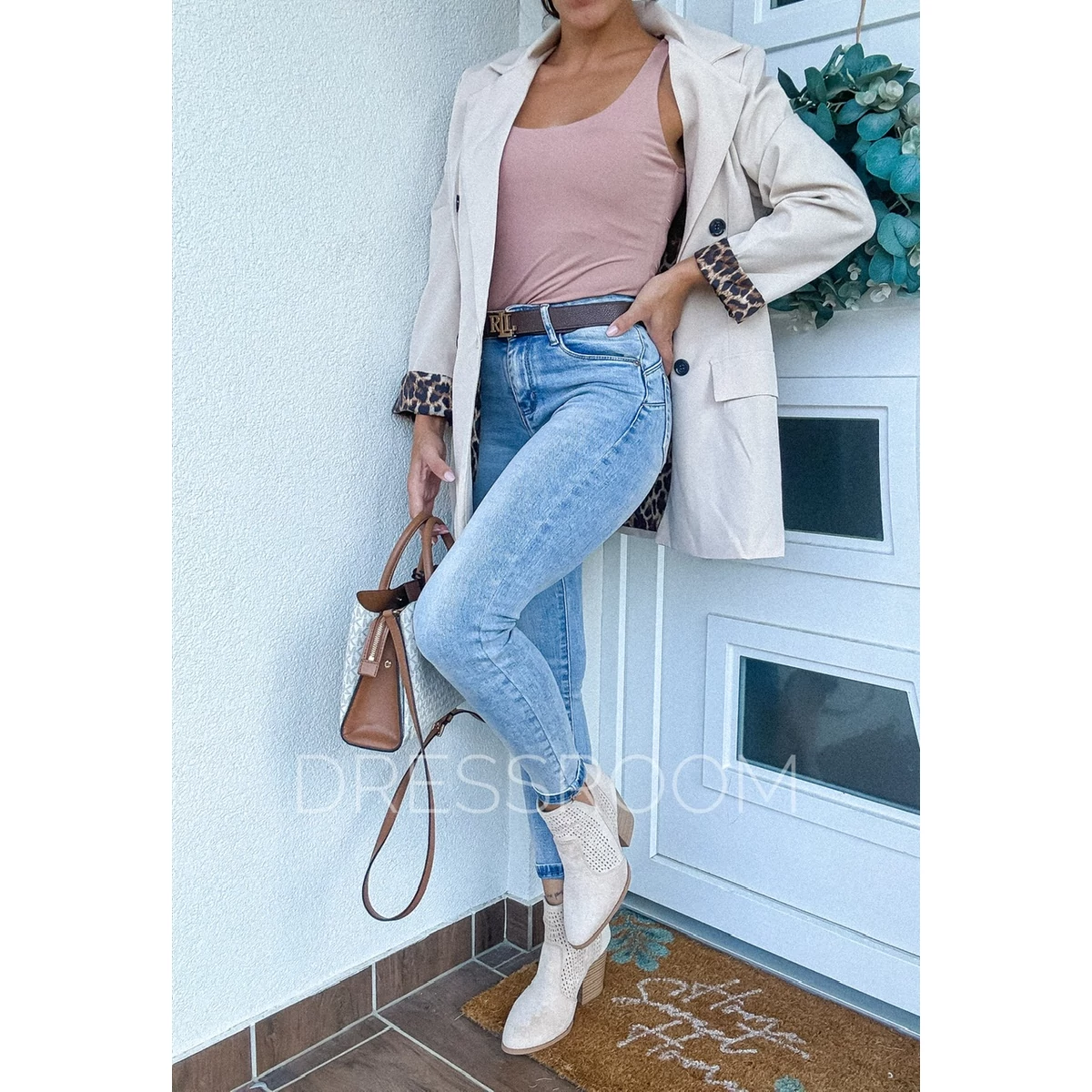 THE 89S HIGHT WAIST - Farmernadrág - SKINNY