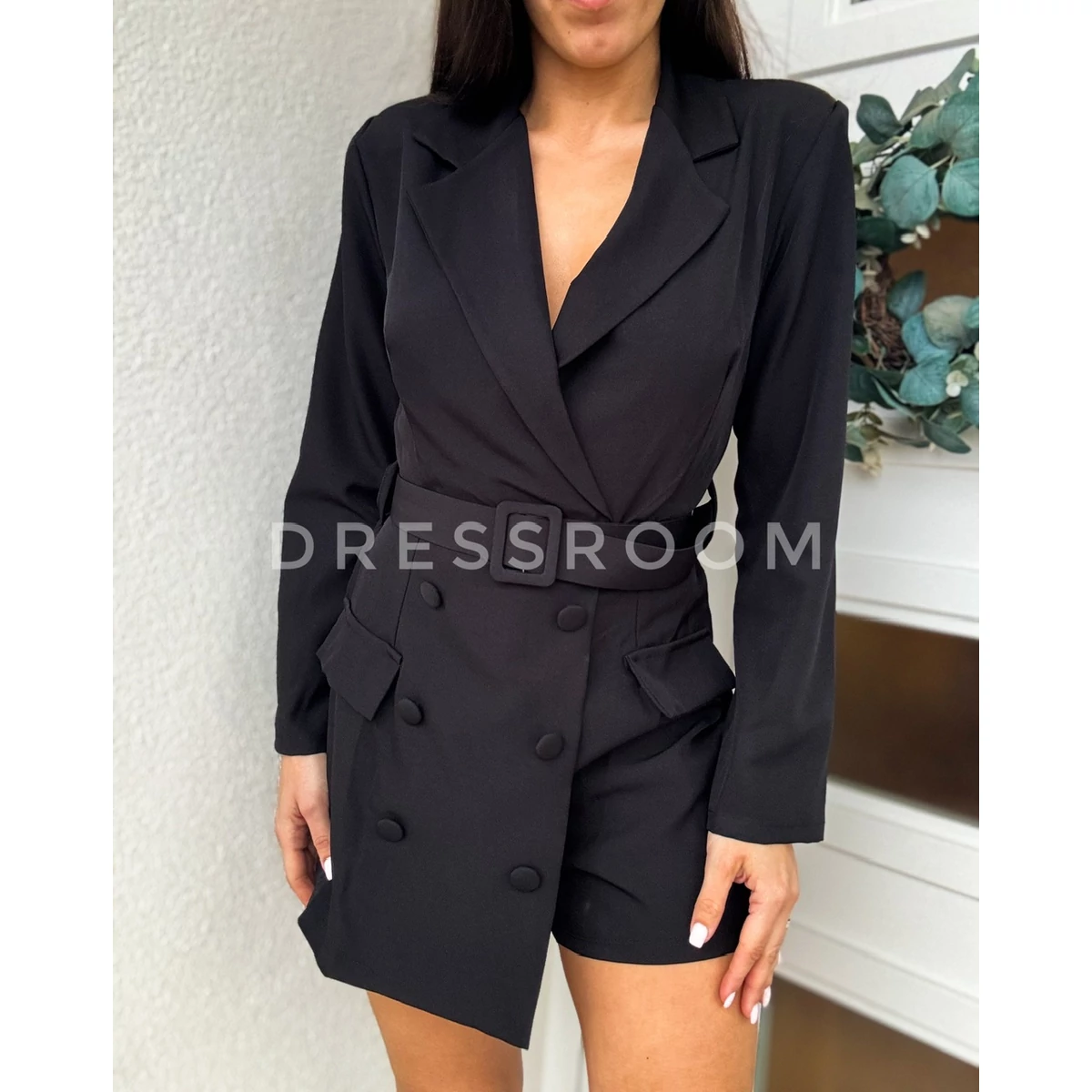 LESLY overall - Fekete