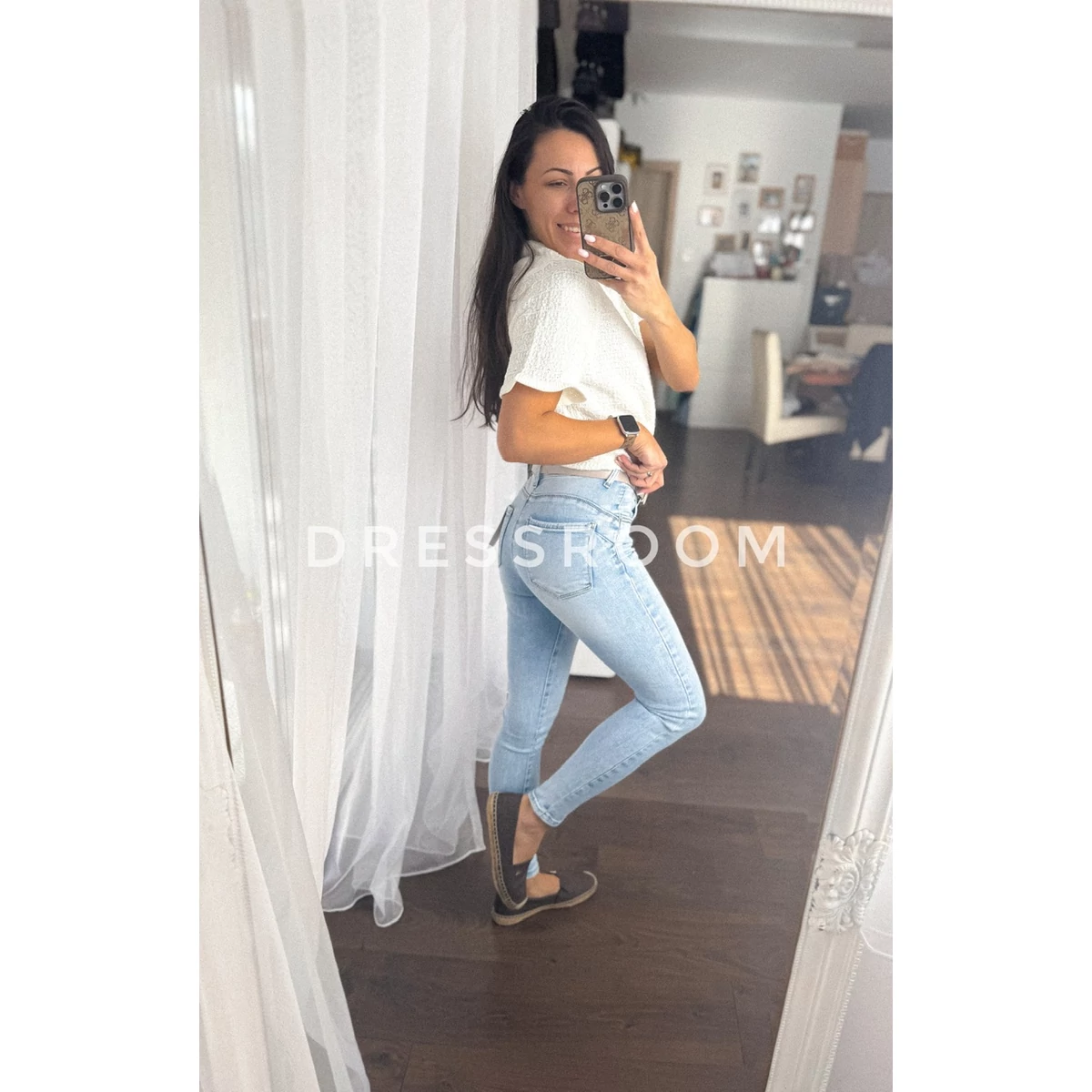 THE 89S HIGHT WAIST - Farmernadrág - SKINNY