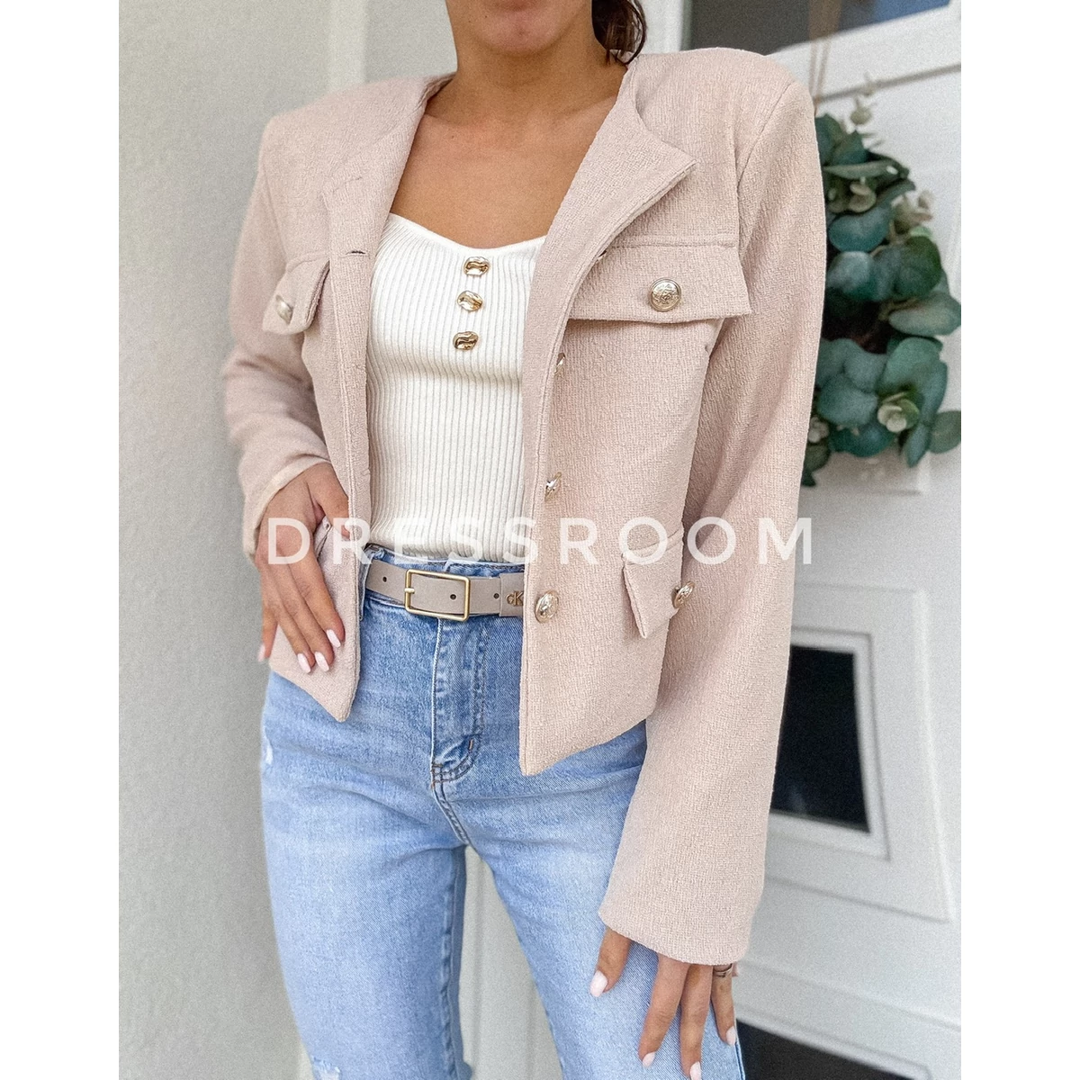ELMA blézer - Beige