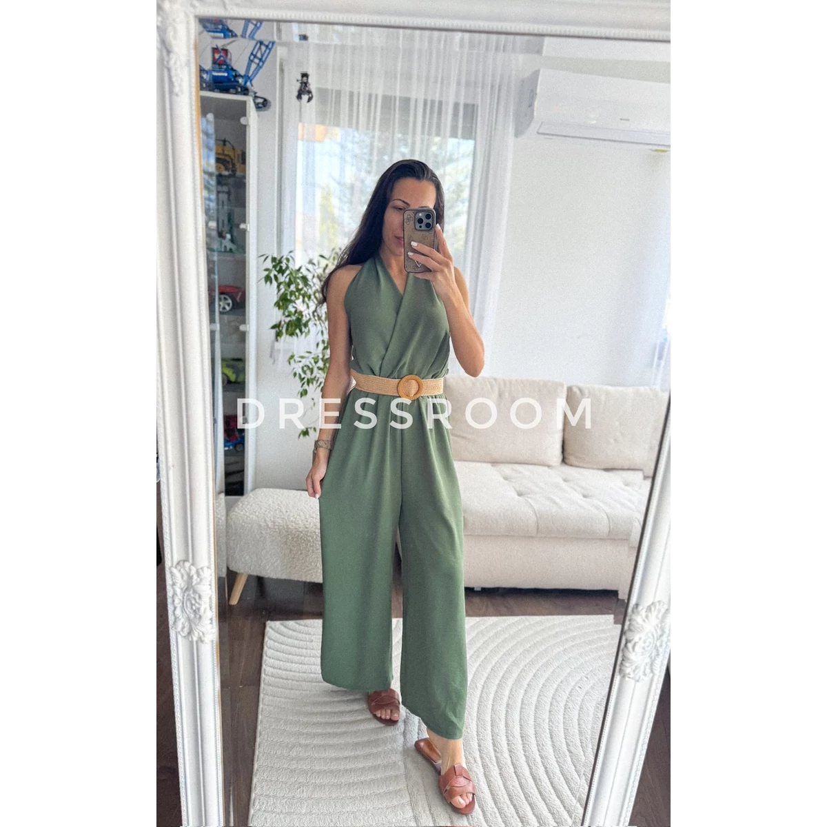 ODETT overall - Khaki