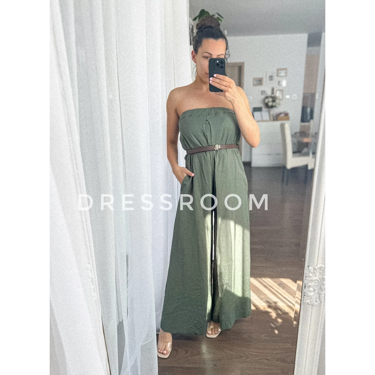 CRUDIE overall - Khaki