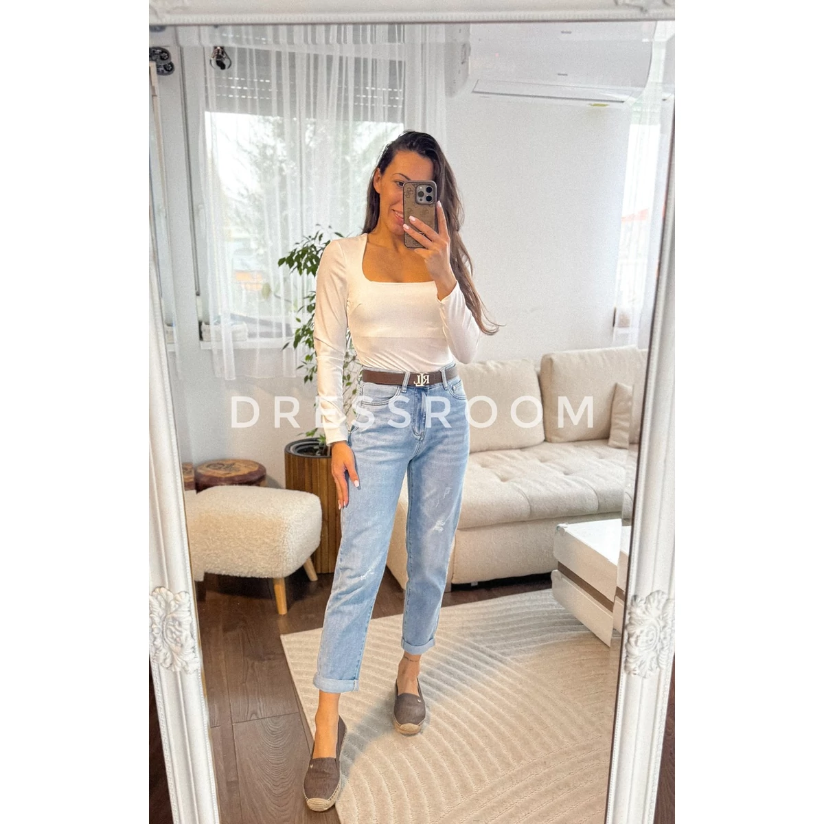 ADORO MOM FIT farmer - Kék