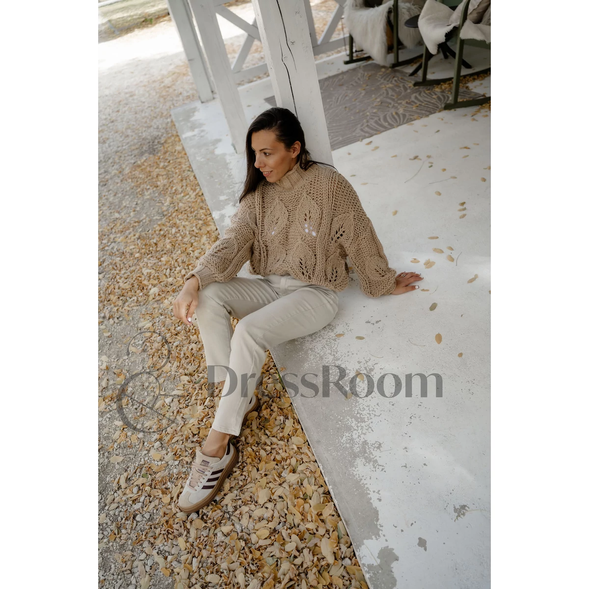 MILTY Mom jeans - Beige