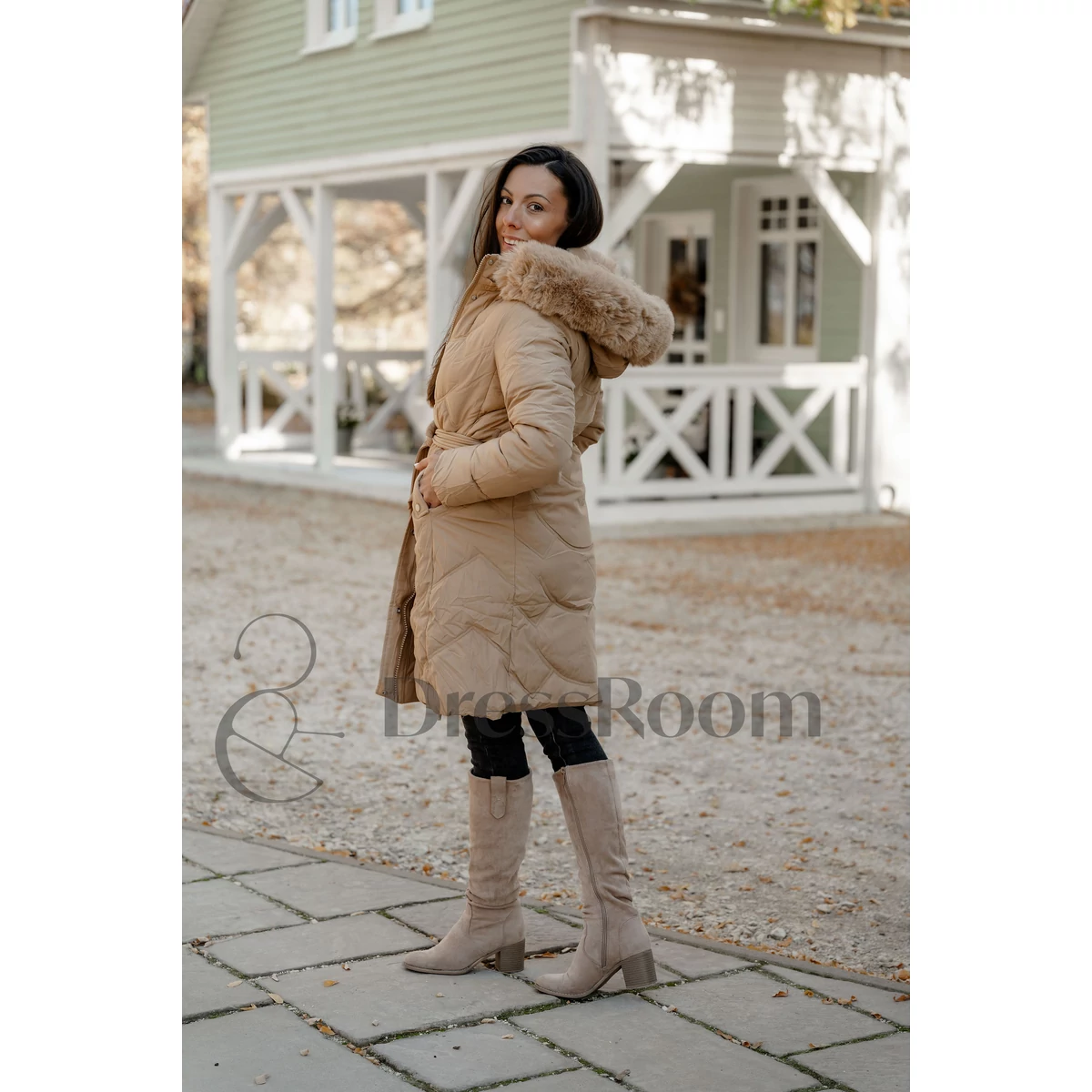 LOLETTIN vastag téli kabát - Beige