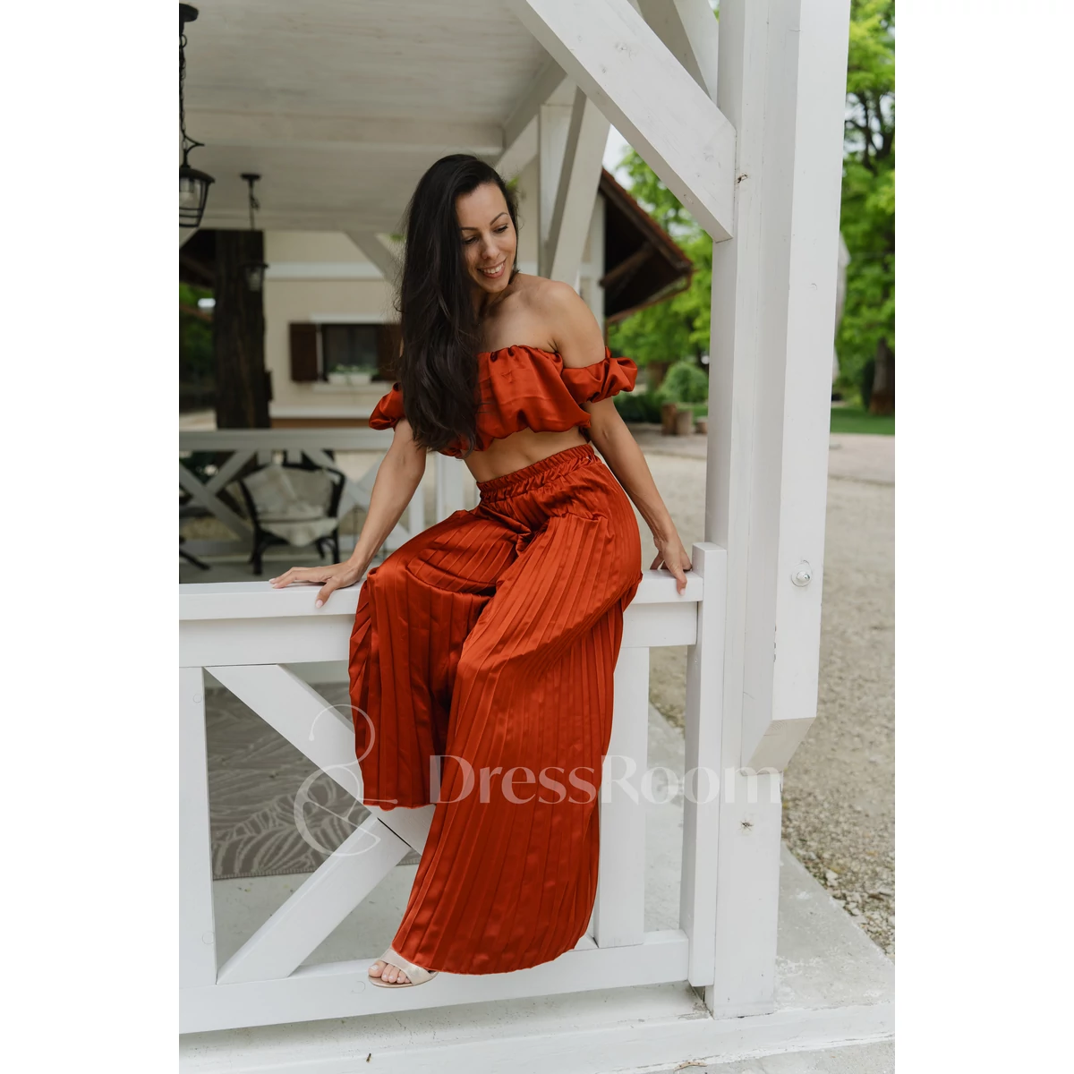 Lana kétrészes szett - Teracotta