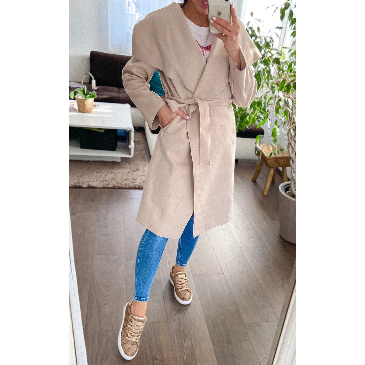 MICHELLE filc kabát - Beige