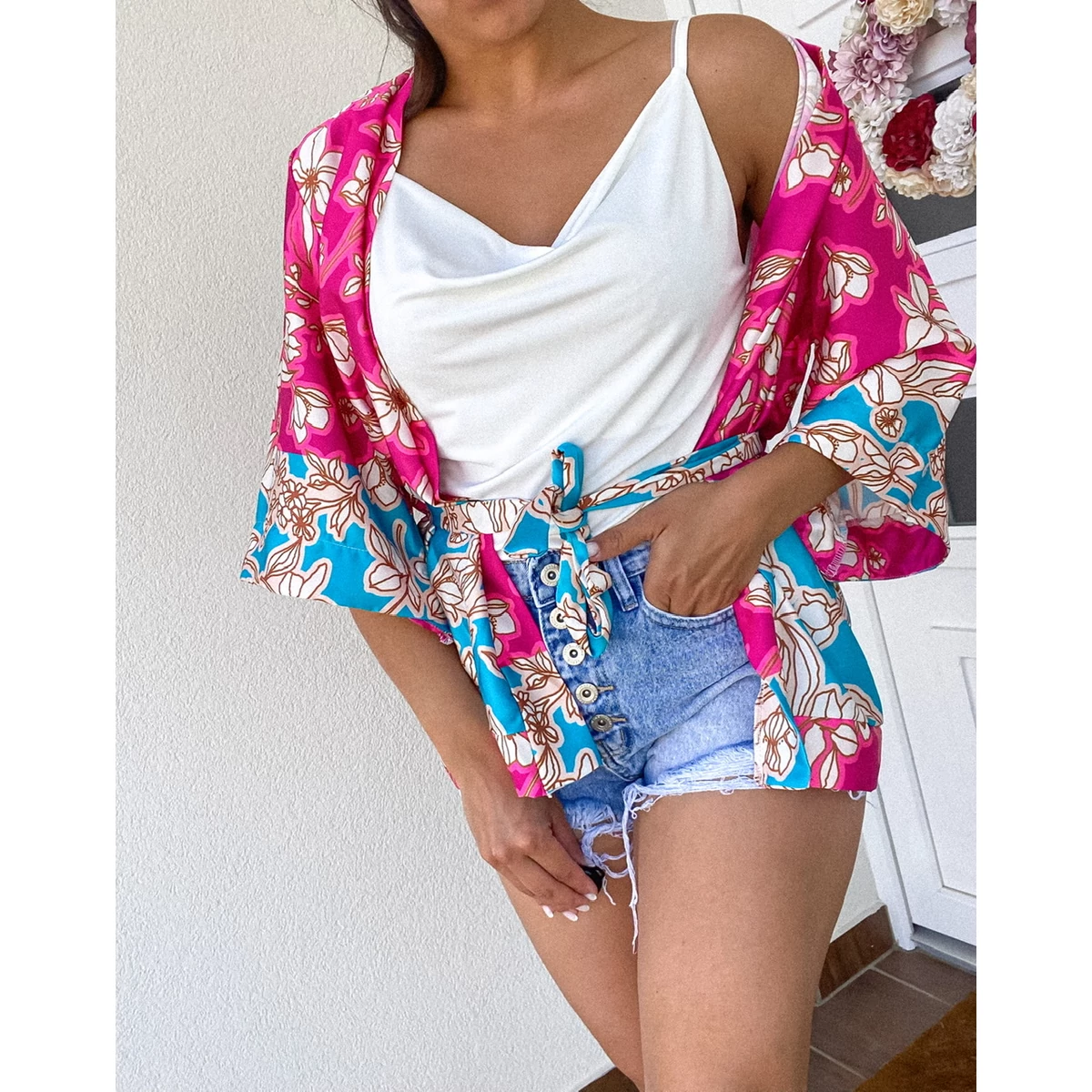 KIMONO - rózsaszín