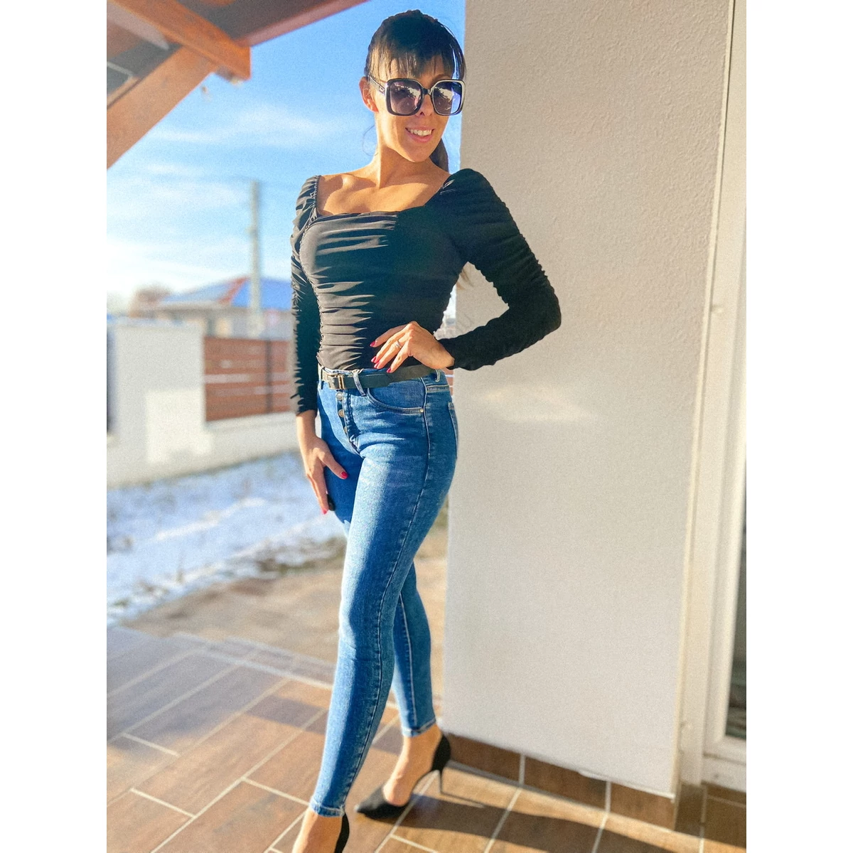 SOFIA gumírozott body