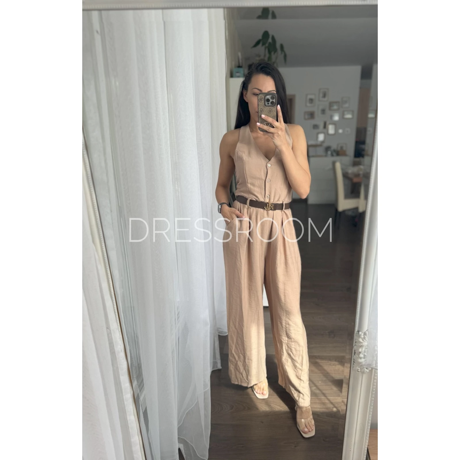 Kép 1/3 - DARINKA overall - Barna