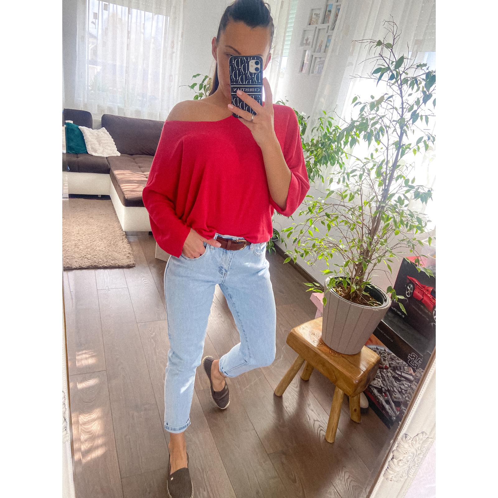 Kép 1/2 - RETRO MOM jeans farmernadrág