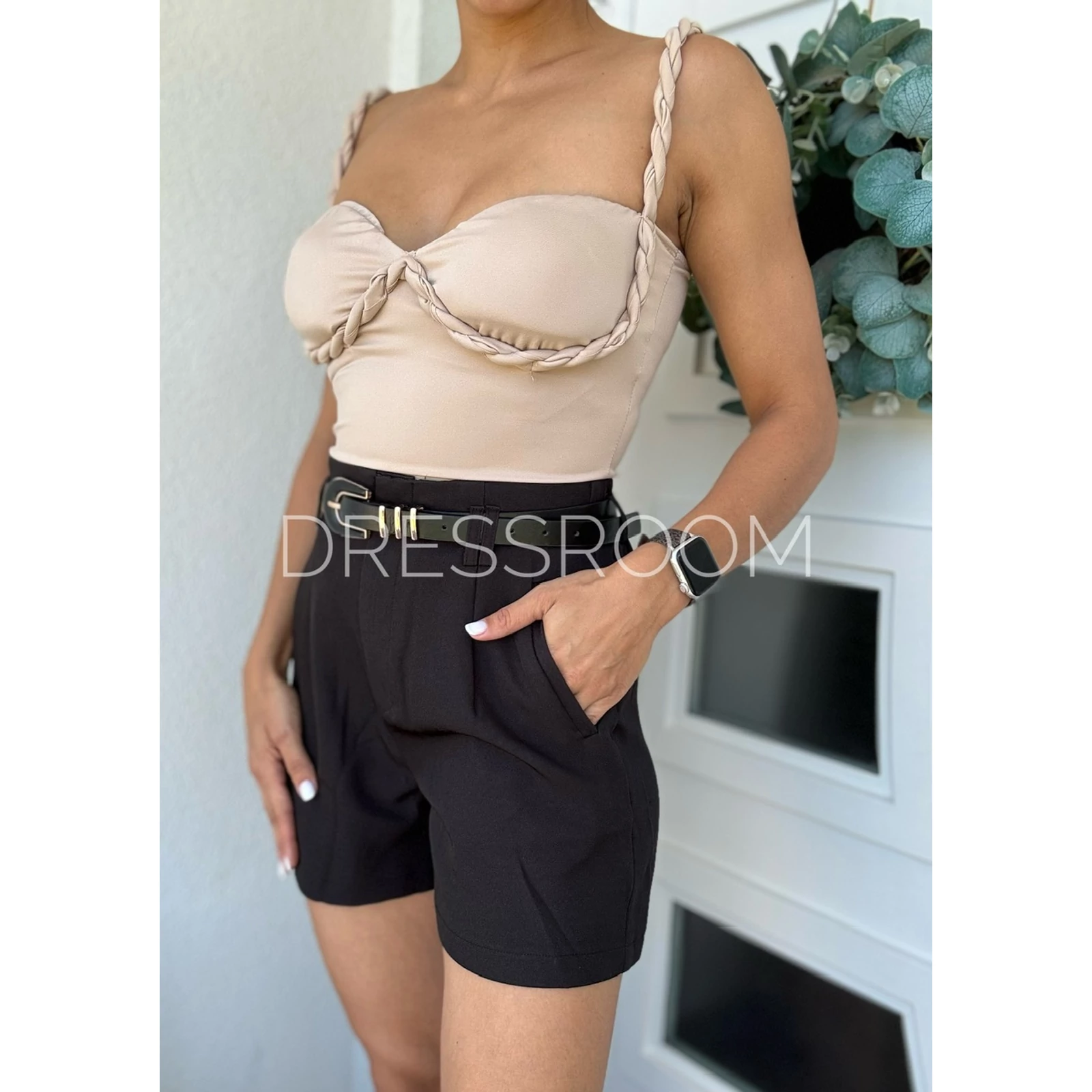 Kép 2/2 - LEILA SHORT - Fekete