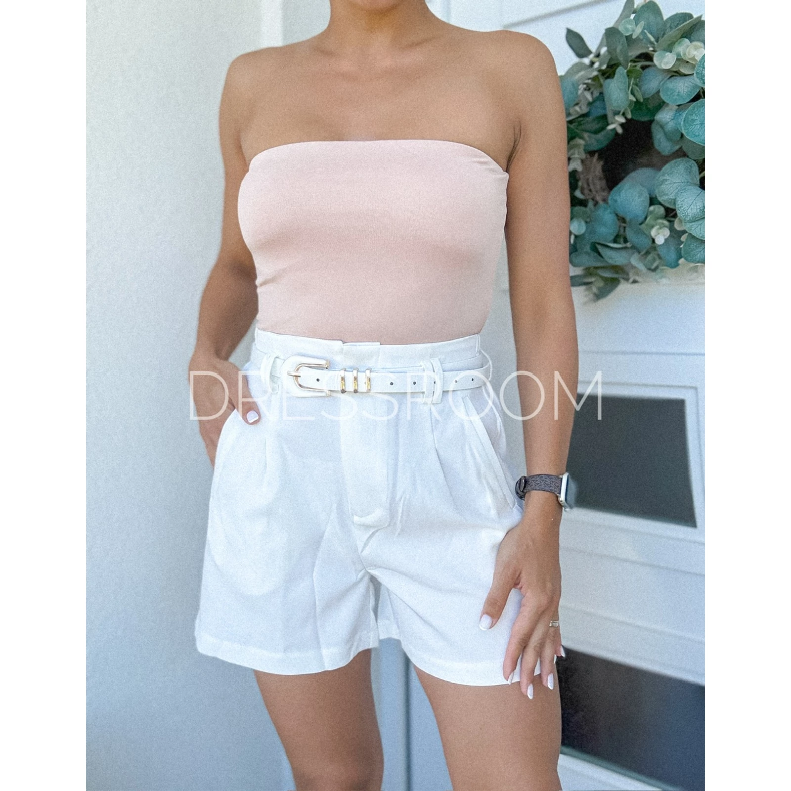 Kép 1/2 - LEILA SHORT - Fehér