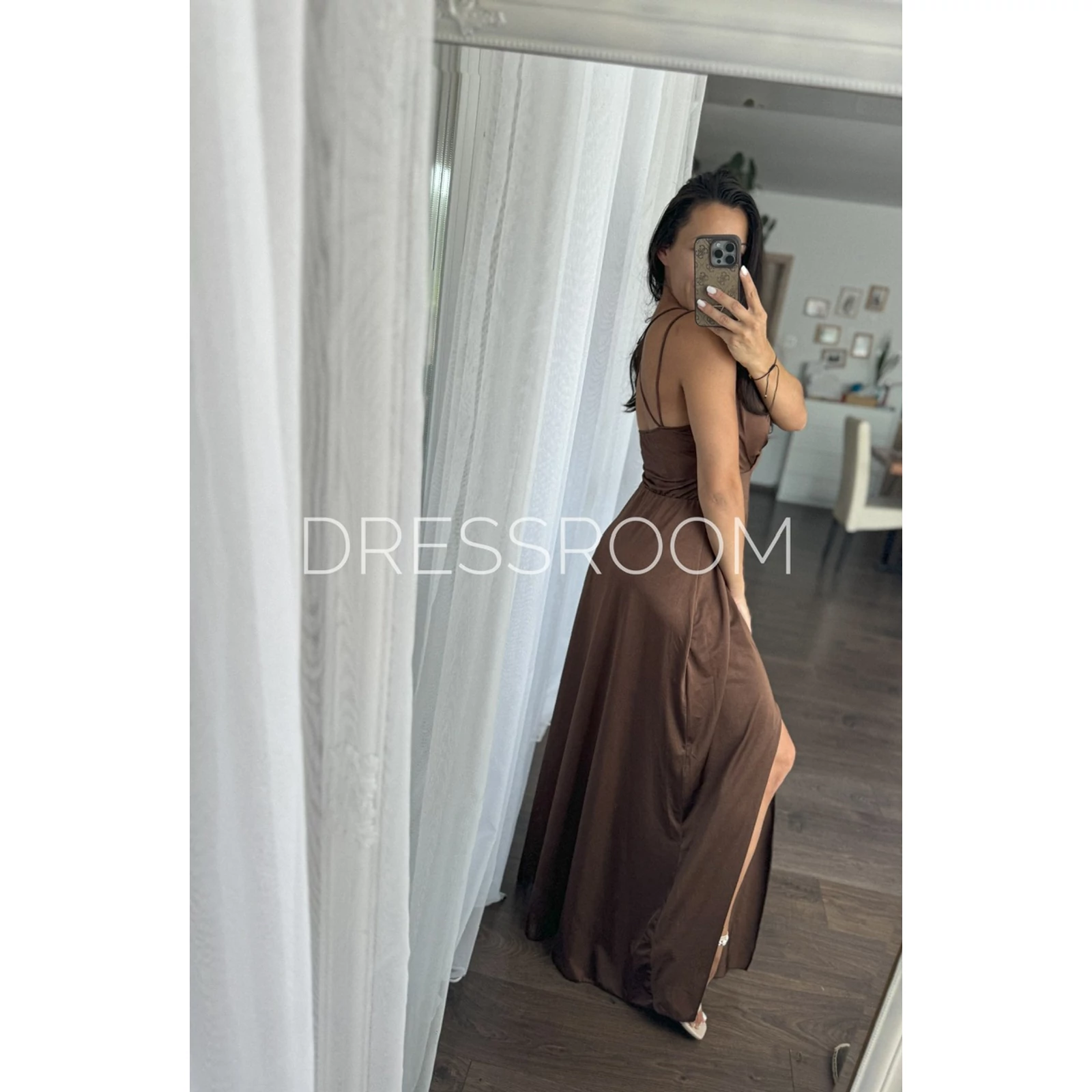 Kép 3/4 - DALMA ruha - Bronz