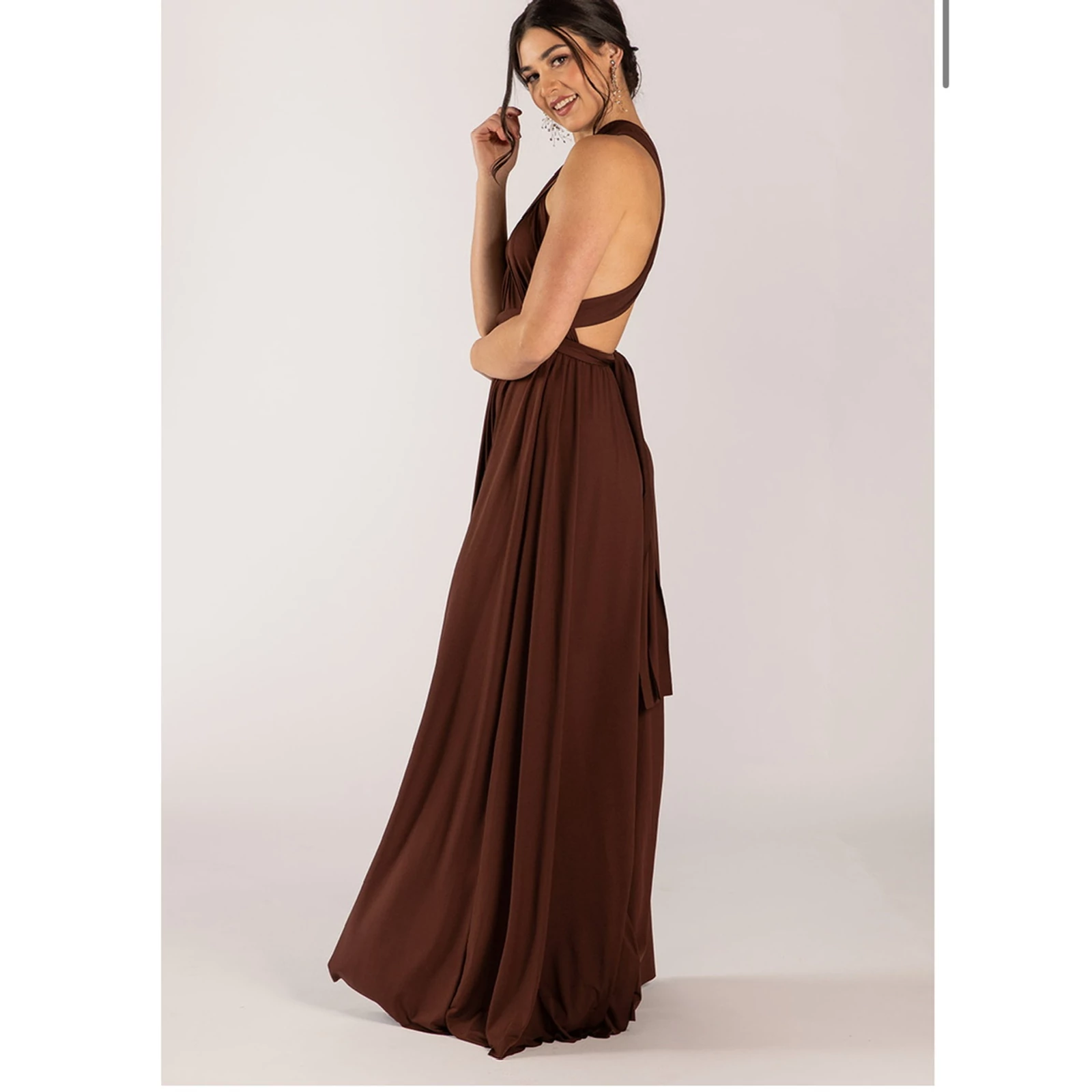 Kép 6/7 - PREMIUM INFINITY ruha - BROWN