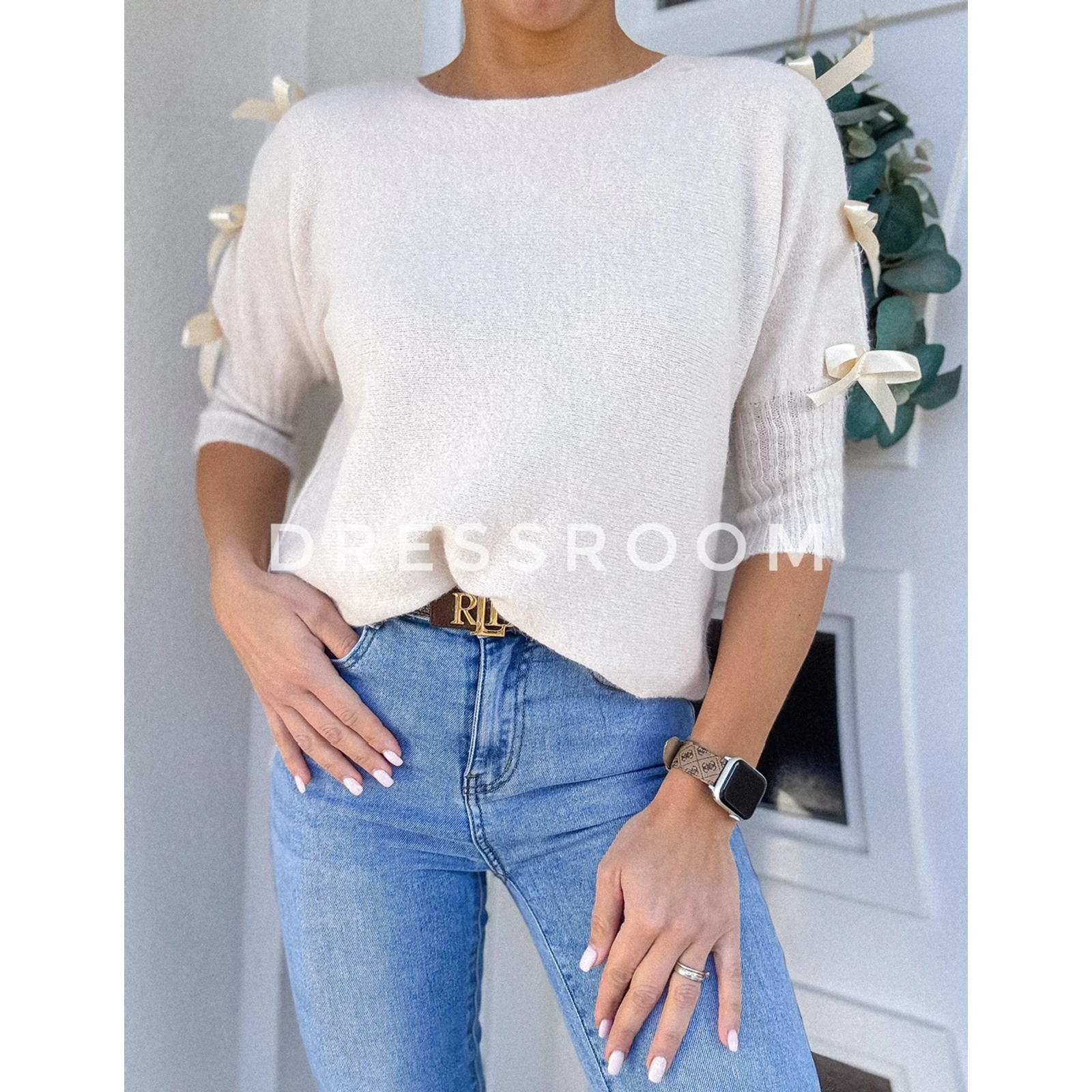 Kép 1/3 - MASNI puha anyagú felső - Beige