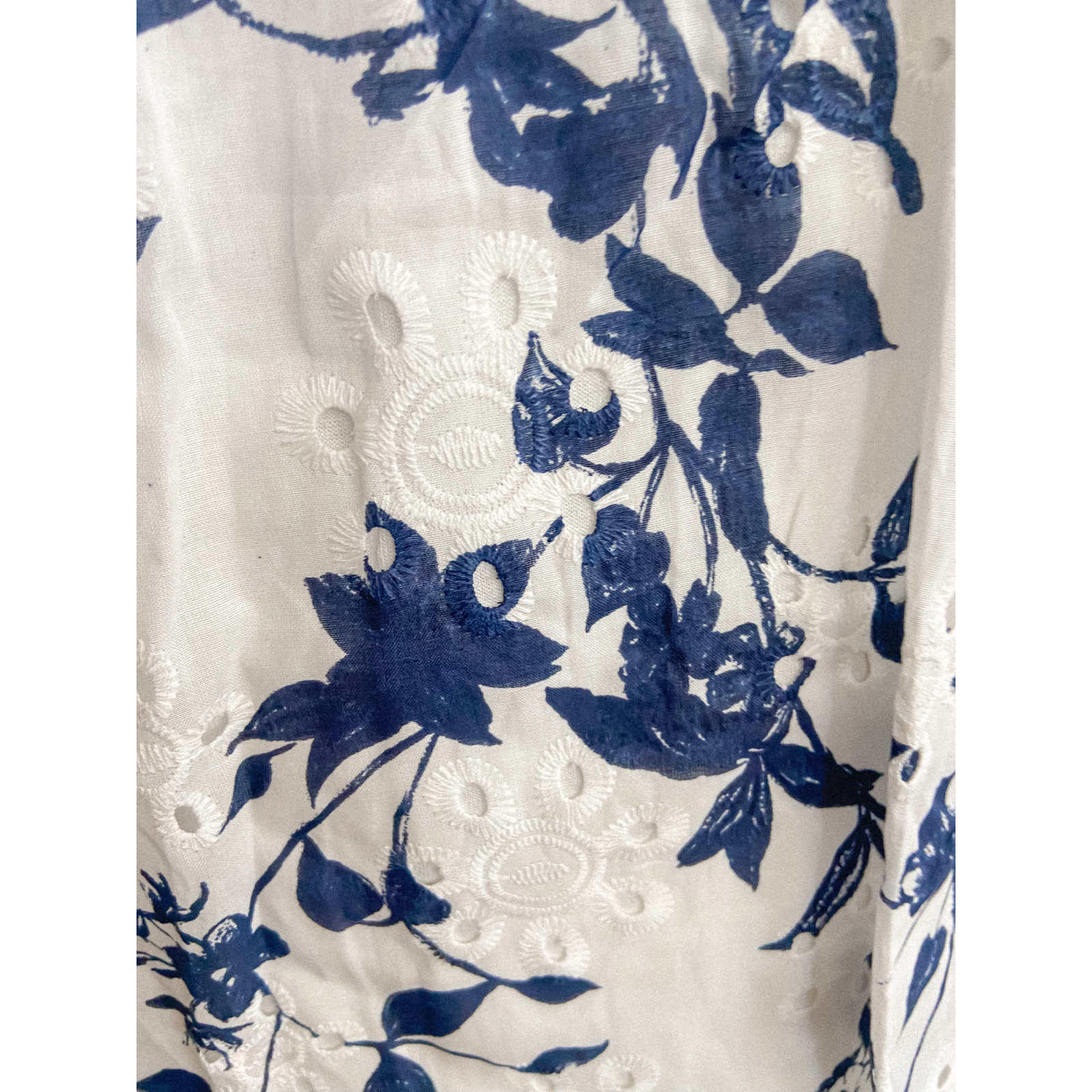 Kép 2/2 - ILLA madeira ruha mintákkal - Kék