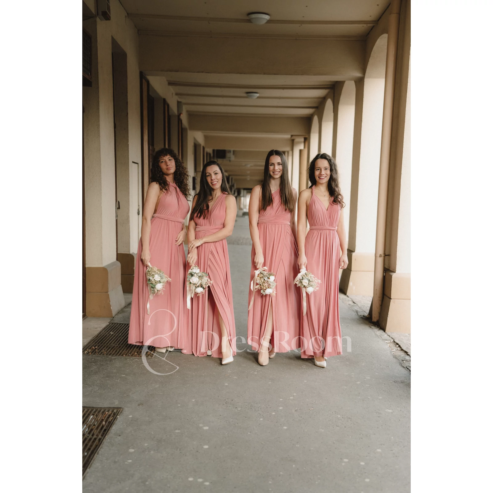 Kép 4/5 - INFINITY ruha - Dusty rose