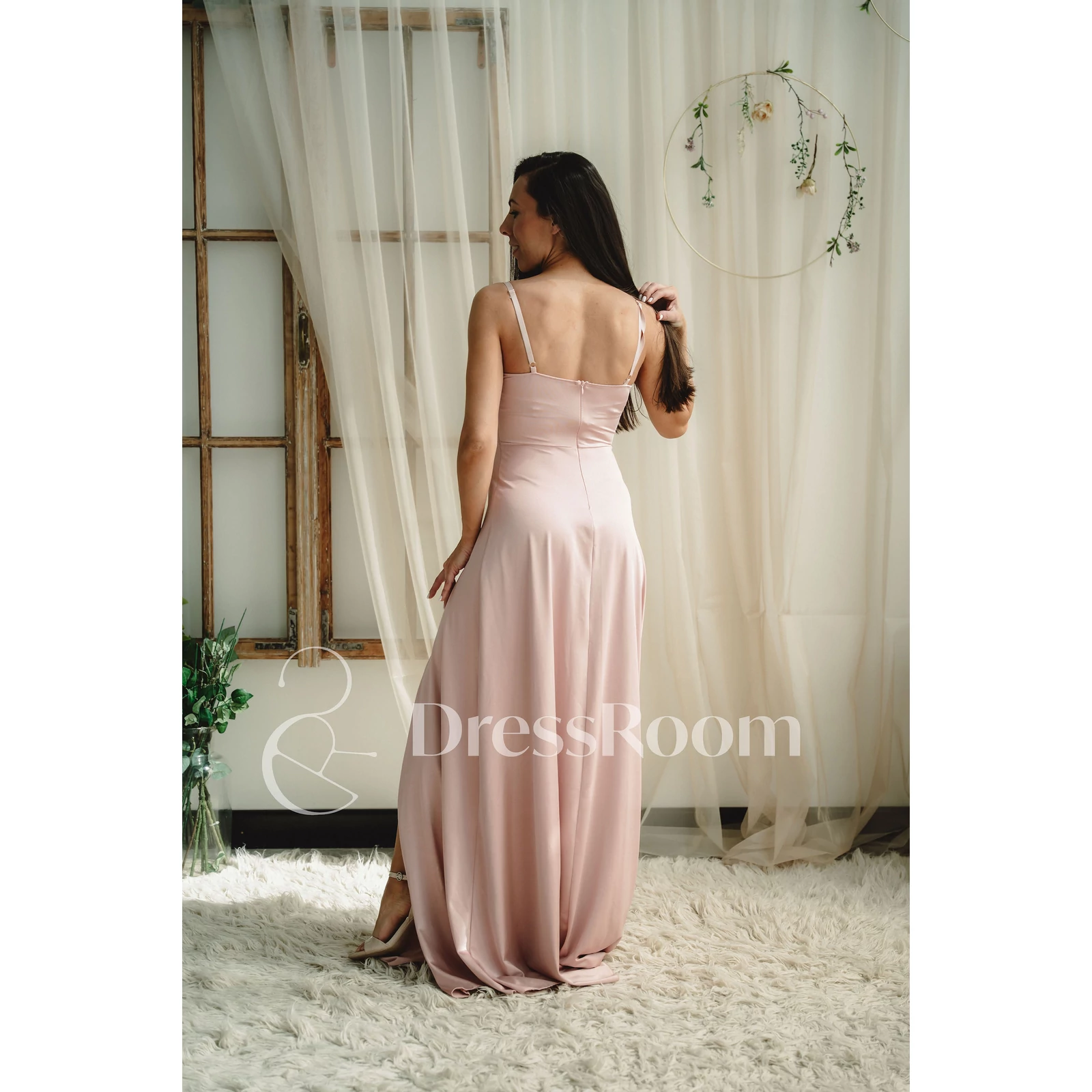 Kép 3/3 - SUSANA ruha - Rosegold