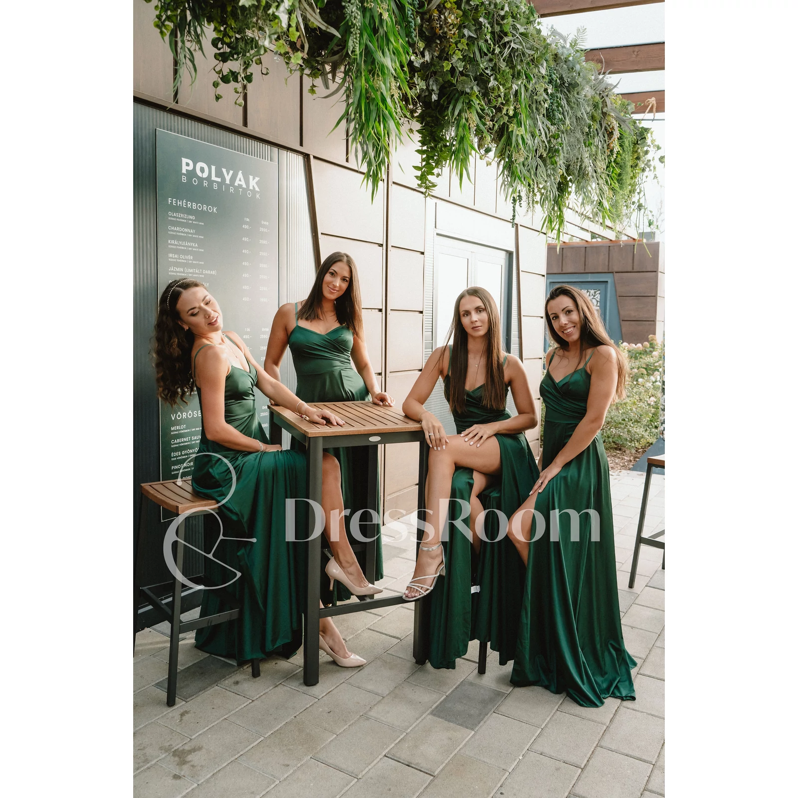 Kép 6/11 - BRILLANT ruha - zöld - One size