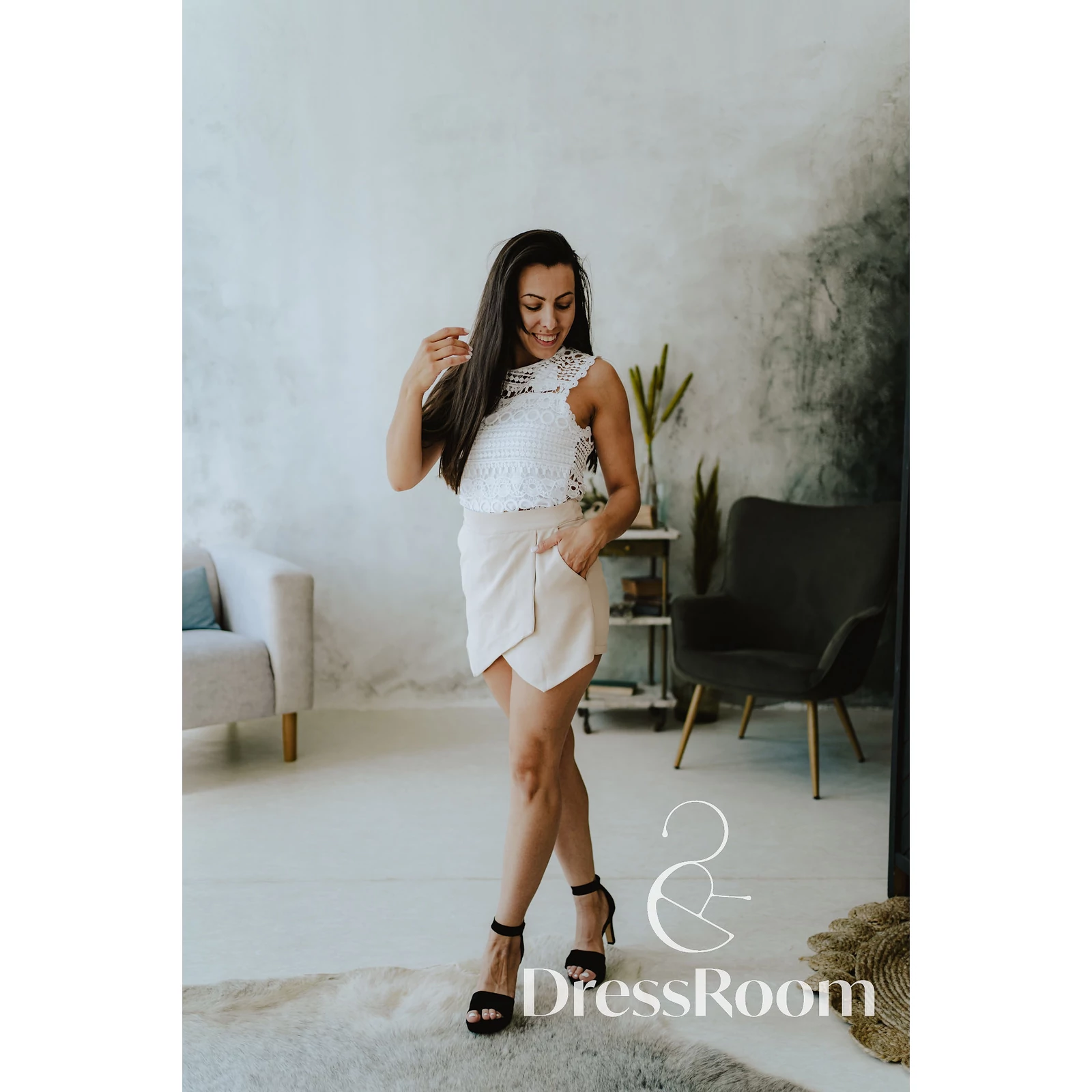 Kép 1/2 - MISS NORA csipke felső
