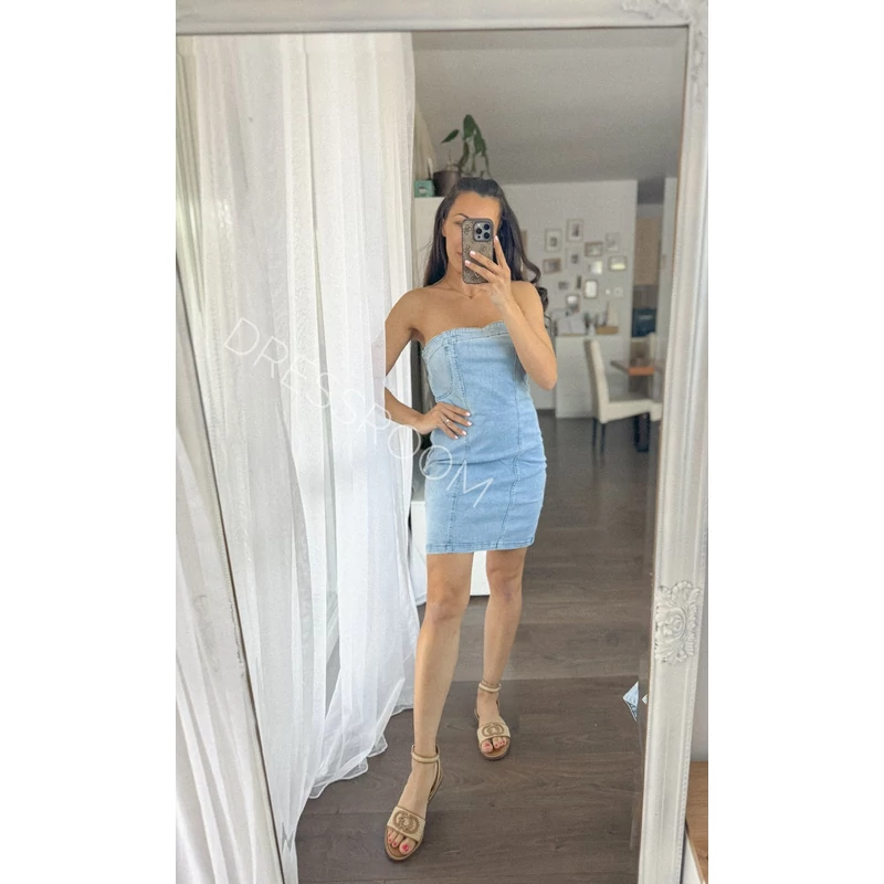 BELLA denim farmerruha