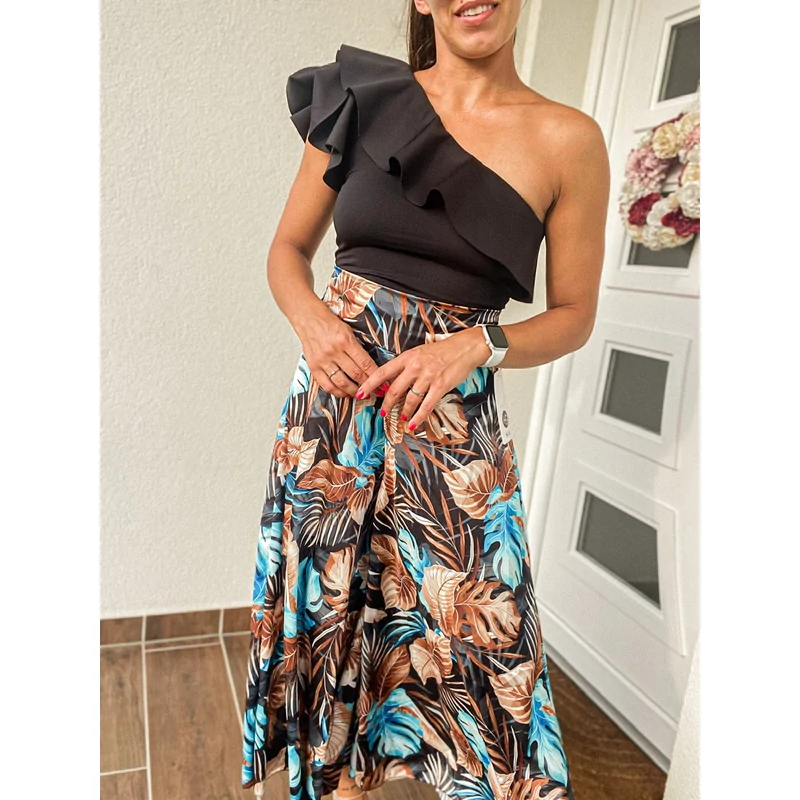NIA fodros blúz - Black