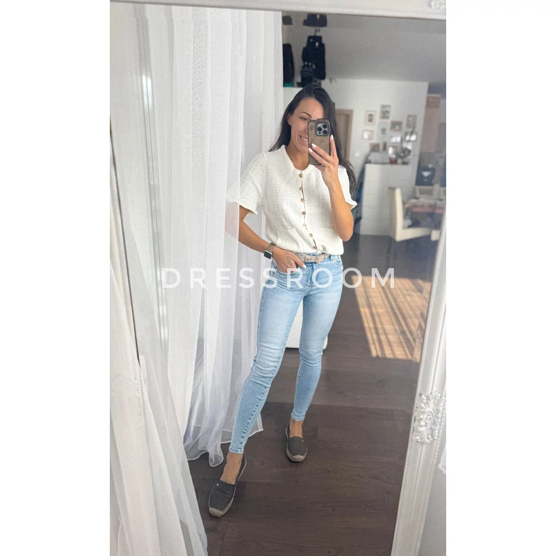 THE 89S HIGHT WAIST - Farmernadrág - SKINNY