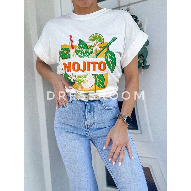 Mojito póló - Fehér