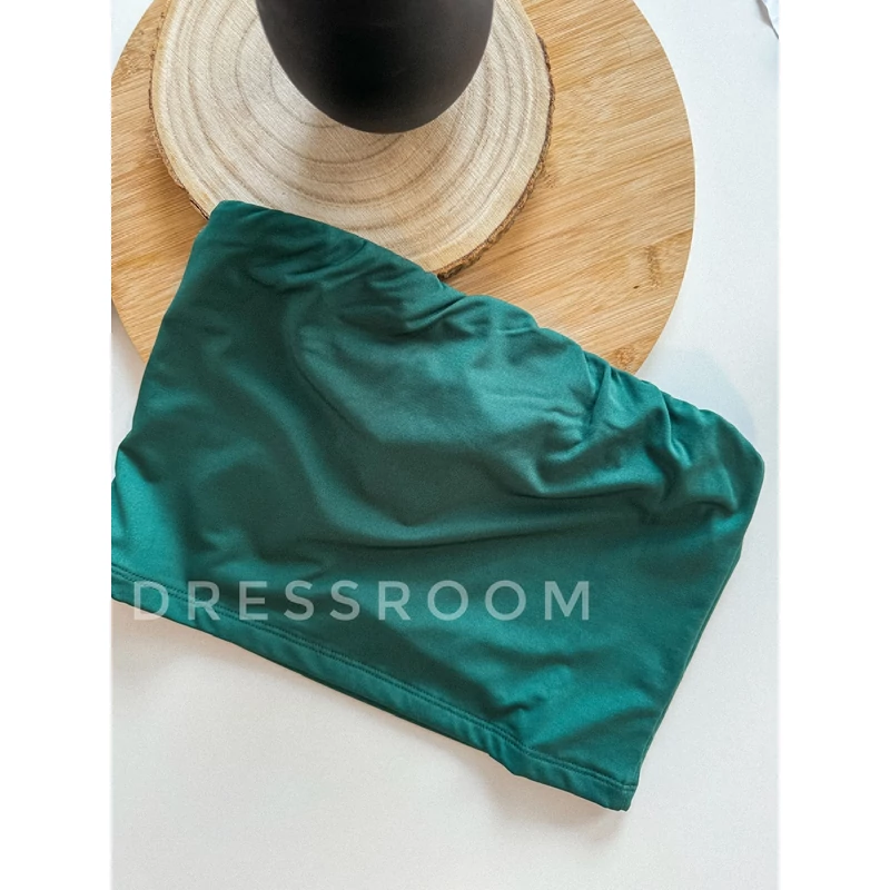 SELLY top INFINITY ruha alá - Dark Green