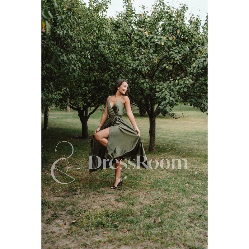 ÉDEN maxi ruha - Khaki